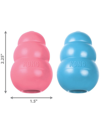 KONG Puppy XS hryzátko na maškrty pre šteniatka