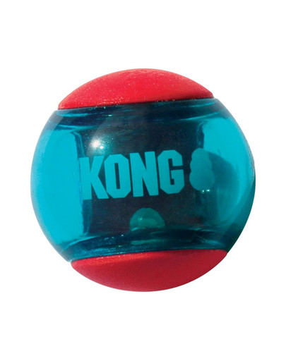 KONG Squeezz Action Ball Red S lopta pre psa
