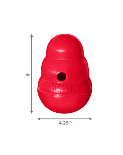 KONG Wobbler Snackball S interaktívna hračka pre psov