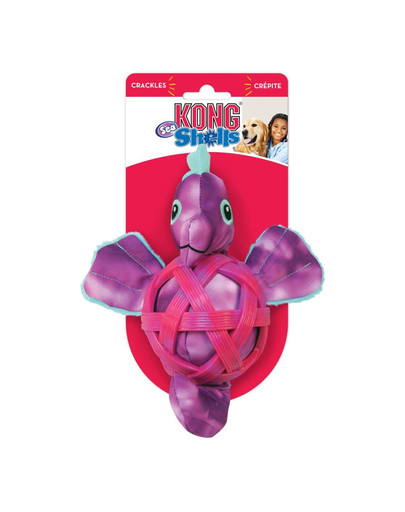 KONG Sea Shells Seahorse S/M hračka pre psa
