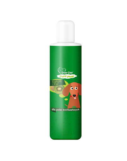 OVER ZOO Šampón kiwi pre krátkosrsté psy 200 ml