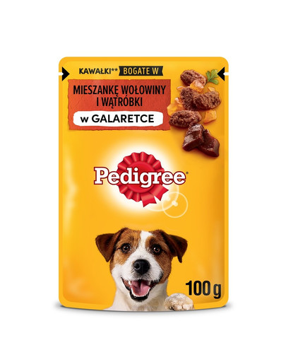 PEDIGREE hovädzie v želé 100g x 24