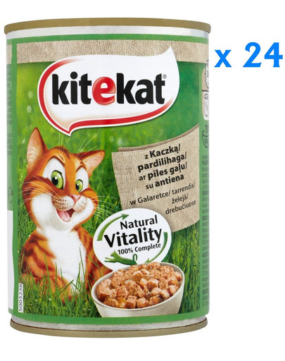 KITEKAT Kačica 0.4 kg x24