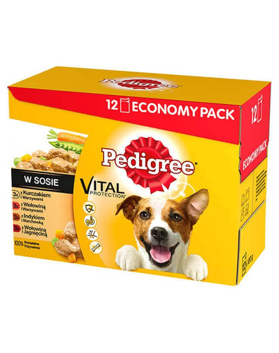 Pedigree Adult 4x 12 x 100 g