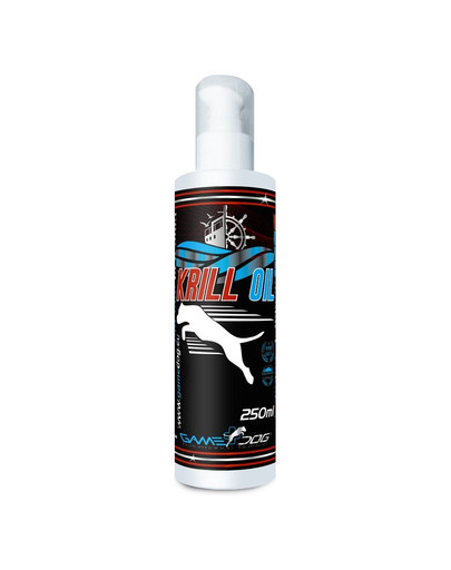 GAME DOG Krill Oil Výživový doplnok pre psov 250 ml