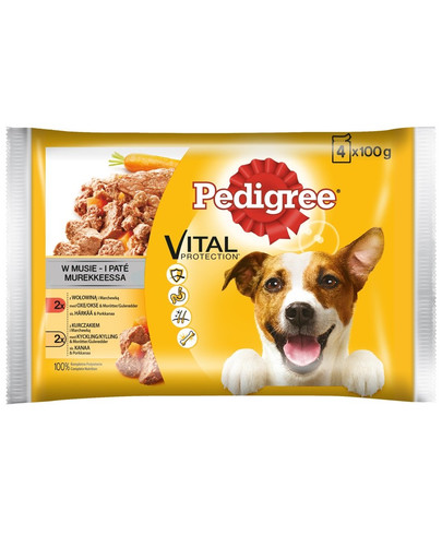 PEDIGREE Adult konzervy 4x100g x 13