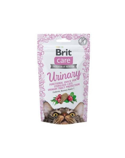 BRIT Care Cat Snack pochúťka pre mačky pri problémoch s močovým ústrojenstvom 50g