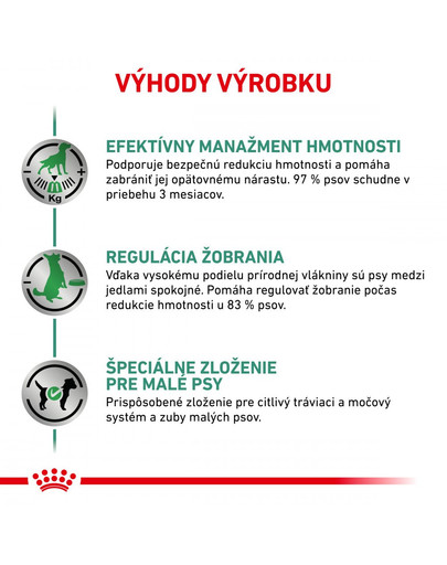 ROYAL CANIN Veterinary Health Nutrition Dog Satiety Small 1.5 kg