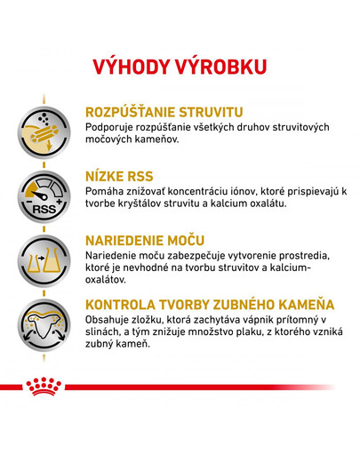 ROYAL CANIN Veterinary Health Nutrition Dog Urinary S/O Small 4 kg