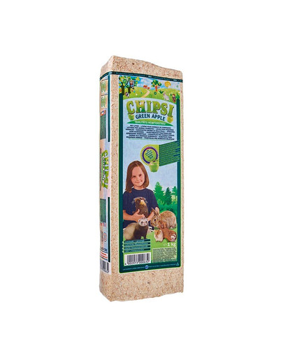 JRS Chipsi Green Apple Stelivo 15 l / 1 kg