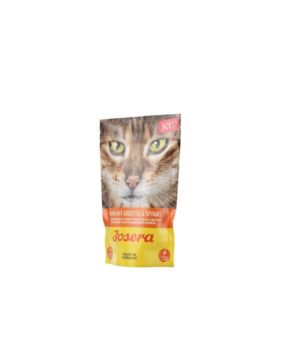 JOSERA Kuracia polievka s mrkvou a špenátom 16 x 70 g