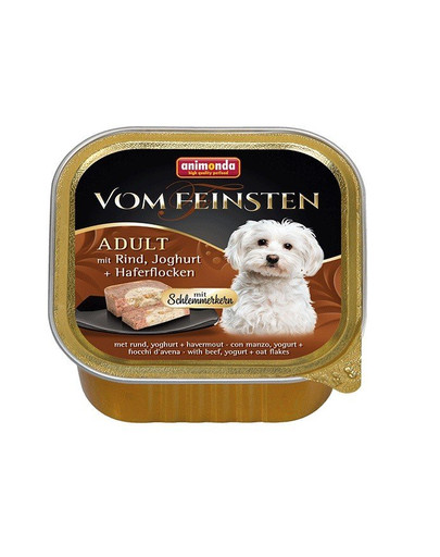 ANIMONDA Vom Feinsten Pate hovädzie, jogurt a ovsené vločky 150g