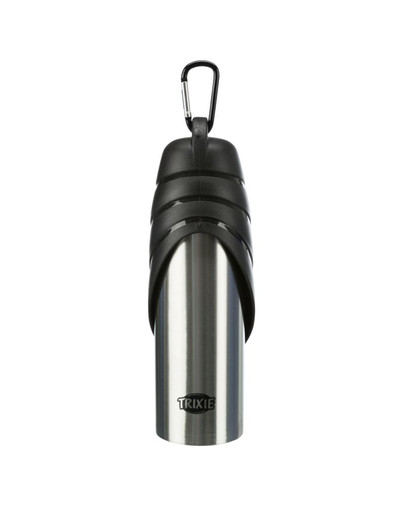 TRIXIE Kovová fľaša s plastovou miskou 750 ml