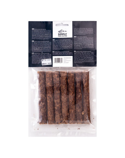 SIMPLY FROM NATURE Prírodné tyčinky s hmyzím proteínom 10% Hermetia Ilucens 7 ks