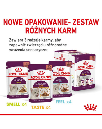 ROYAL CANIN Sensory Feel Gravy 12x85 g