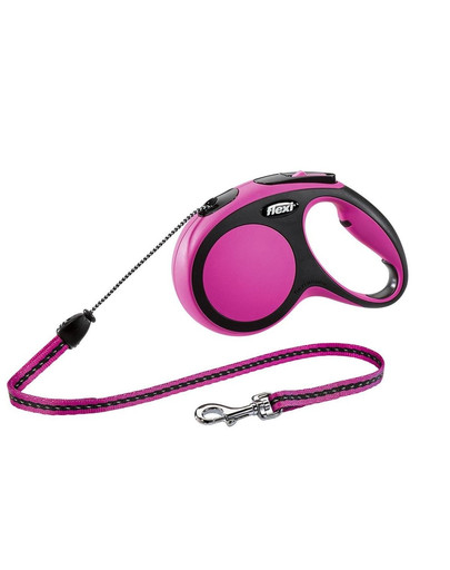 FLEXI New Comfort Vodítko lanko 8 m ružové