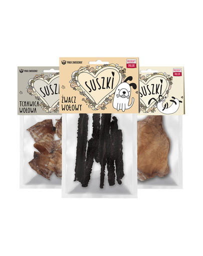 PAKA ZWIERZAKA Suszki Mix bravčové/hovädzie pochúťky 3 x 100 g