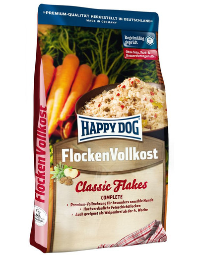 HAPPY DOG Flocken vollkost 3 kg