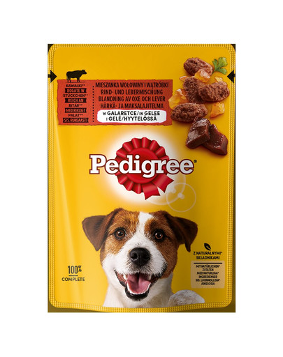 Pedigree  Krmivo v želé 100g x 24