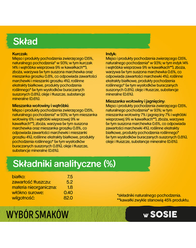 PEDIGREE Adult Mix chutí 40x100g