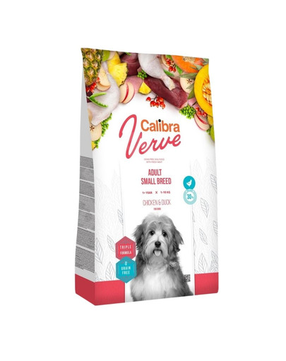 CALIBRA Dog Verve GF Adult Small Chicken&Duck 6kg