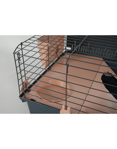 ZOLUX Klietka INDOOR2 80 svetlo ružová