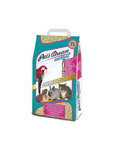 JRS Pet’s Dream Universal  pellet 7 l drevené stelivo