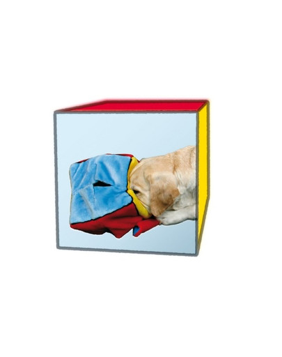 TRIXIE Plyšová kocka s loptičkami 21.5 cm