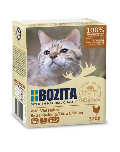 BOZITA Kúsky kuracej pečene v želé 370 g