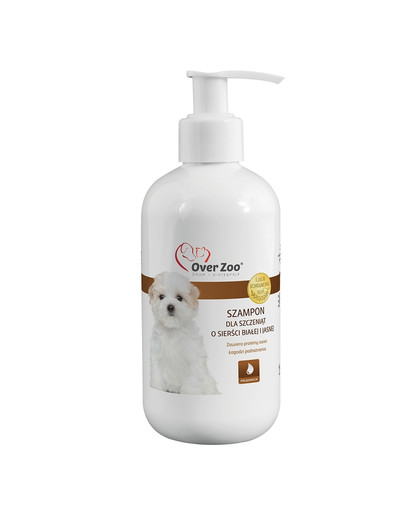 OVER ZOO Szampon do jasnej i białej sierści 250 ml