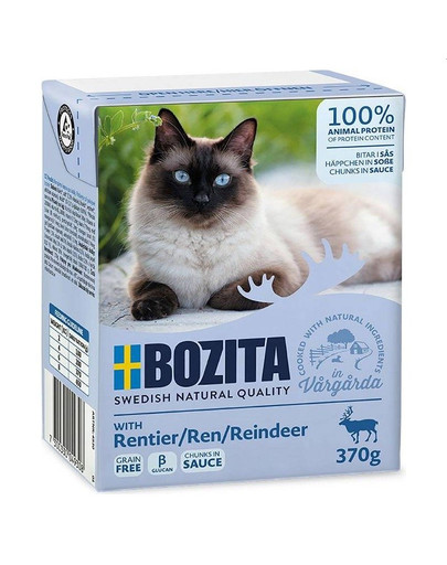 BOZITA Kúsky sobieho mäsa v omáčke 370 g