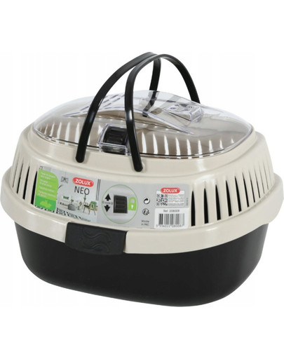 ZOLUX NEO Prepravka pre  hlodavce čierno-béžová farba