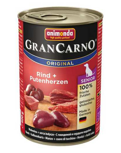 ANIMONDA Grancarno hovädzie/morčacie konzerva 400 g