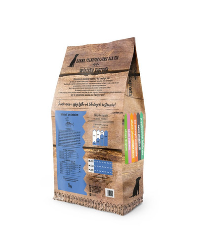 WIEJSKA ZAGRODA Krmivo pre malé plemená psov - tuniak a sleď 9 kg