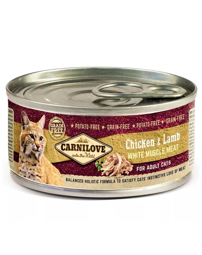 CARNILOVE Krmivo pre mačky v konzerve 12 x 100 g