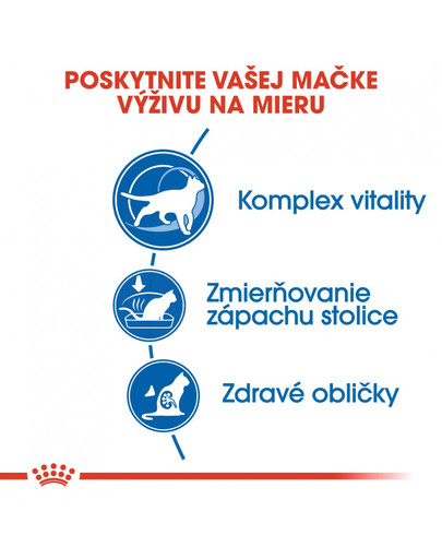 ROYAL CANIN Indoor 7+ 400g granule pre starnúce mačky žijúce vo vnútri