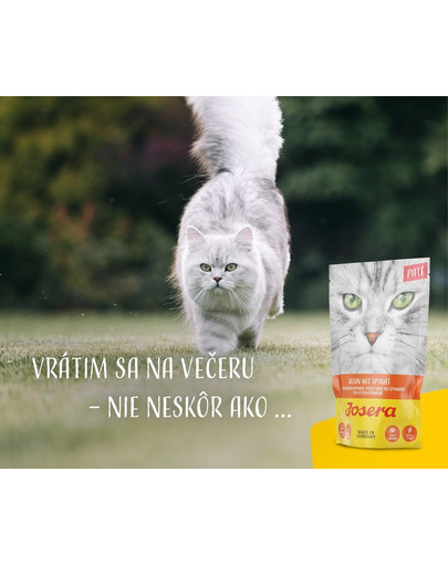 JOSERA Paté kuracie so špenátom 16 x 85 g