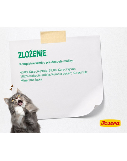 JOSERA Kuracie filé s kačkou 16 x 70 g