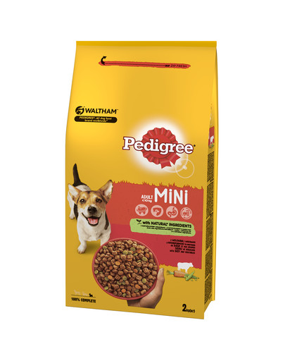 PEDIGREE  Vital Protection małe rasy wołowina i warzywa 2 kg