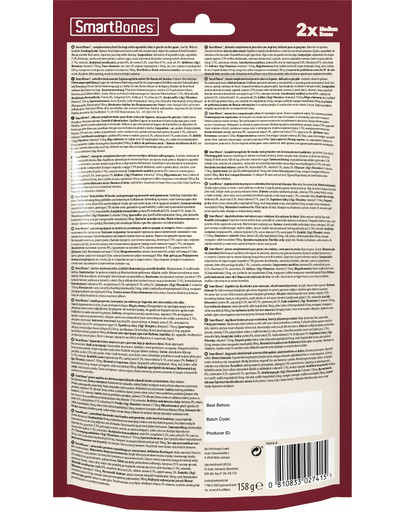 SMARTBONES Sweet Potato medium Sweet potato 2 ks