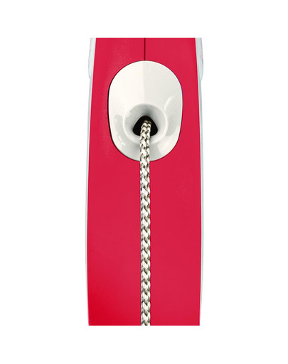 FLEXI Vodítko New Comfort S lanko 8 m červené