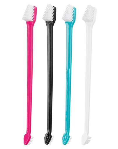 TRIXIE Plastové zubné kefky obojstranné 4ks