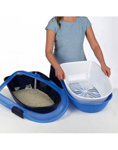 TRIXIE Toaleta pre mačky Berto 39 × 22 × 59 cm