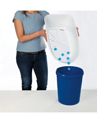 TRIXIE Toaleta pre mačky Berto 39 × 22 × 59 cm