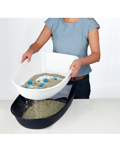 TRIXIE Toaleta pre mačky Berto 39 × 22 × 59 cm