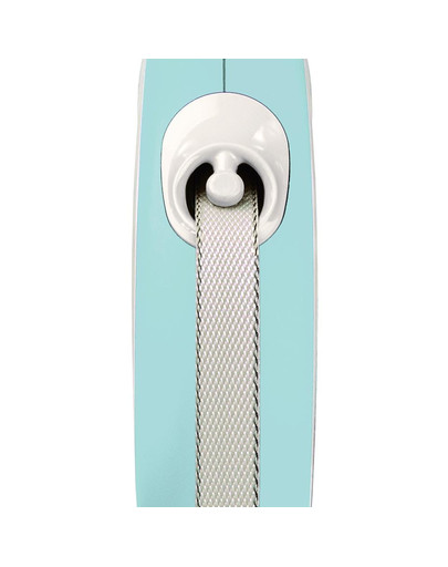 FLEXI New Comfort Vodítko M 5 m pásik modrý