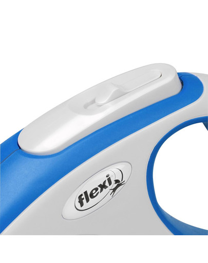 FLEXI New Comfort Vodítko S 5 m pásik modré