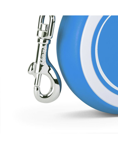 FLEXI New Comfort Vodítko S 5 m pásik modré