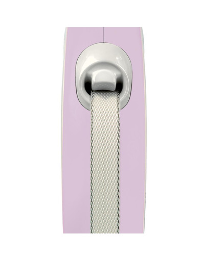 FLEXI New Comfort Vodítko S 5 m pásik ružové