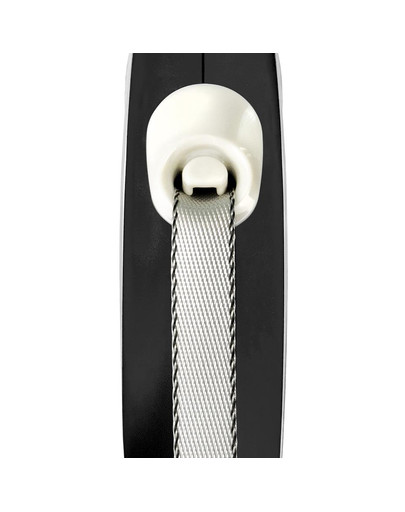 FLEXI Vodítko New Comfort XS pásik 3 m čierne